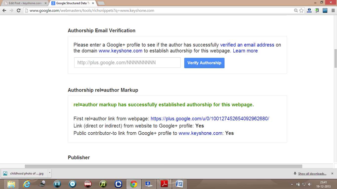 author highlighting introduction,steps to get google authorship