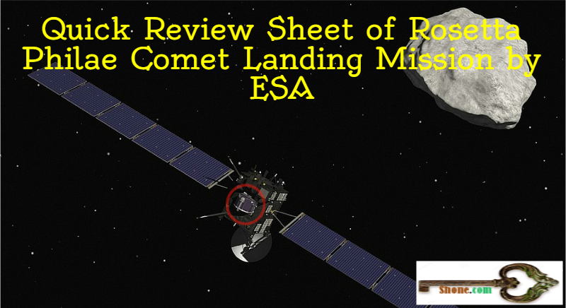 quick-review-sheet-of-rosetta-philae-comet-mission-by-esa